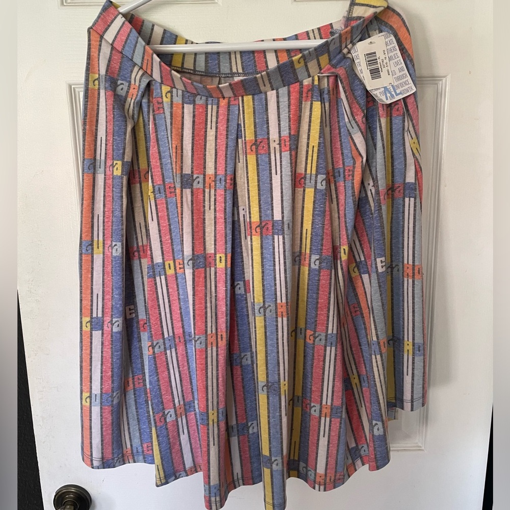 LuLaRoe multicolor skirt